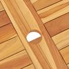 vidaXL Set da Pranzo per Giardino 5 pz in Legno Massello di Teak