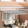 vidaXL Tenda da Sole Grigio chiaro 300 x 250 x 165 cm Poliestere