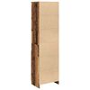 vidaXL Credenza Legno Antico 50x35x180 cm in Legno Multistrato