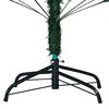 vidaXL Albero di Natale Preilluminato con Palline Verde 180 cm PVC