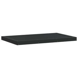 vidaXL Piastra base per doccia Nero 101 x 63 x 5,5 cm WPC