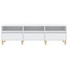 vidaXL Mobile Porta TV Bianco 150x30x44,5 cm in Legno Multistrato