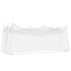 vidaXL Zanzariera da giardino 156 Mesh Bianco 3 x 6 x 2,5 m Poliestere
