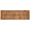 vidaXL Piano del tavolo 108,5 x 35 x 2 cm Rettangolare Naturale