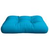 vidaXL Cuscino per Pallet Azzurro 58x58x10 cm in Tessuto