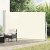 vidaXL Tenda Laterale Retrattile per Patio 180x300 cm Crema