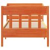 vidaXL Letto senza Materasso Marrone Cera 90x200 cm Legno di Pino