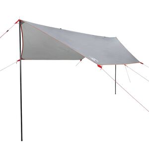 vidaXL Tenda da Campeggio per Auto Grigio e Arancione Impermeabile