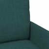 vidaXL Set divani 3 pcs Verde Scuro 115 x 56 x 80 cm Legno compensato