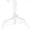 vidaXL Albero di Natale Preilluminato con Palline Bianco 210 cm PVC