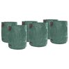 vidaXL Sacchi per Rifiuti da Giardino 12 pz 500 l Verde Polipropilene
