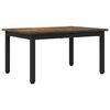 vidaXL Tavolino da salotto Rovere Fumo 70 x 50 x 36 cm