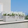 LECHUZA Fioriera BALCONERA Cottage 80 ALL-IN-ONE Bianca