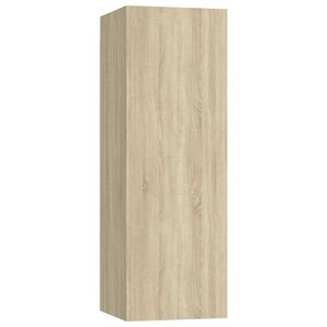 vidaXL Mobile TV Rovere Sonoma 30,5x30x90 cm in Legno Multistrato