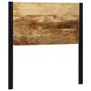 vidaXL Testiera 100 cm in Legno Massello di Mango e Ferro