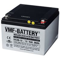 VMF Batteria AGM a Ciclo Profondo 12 V 28 Ah DC28-12