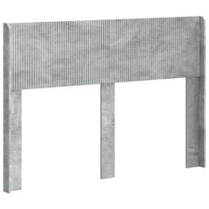 vidaXL Testiera Letto Grigio Cemento PB