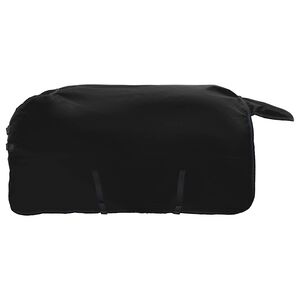 vidaXL Coperta per Cavalli Verde Scuro e Nero 75 cm Poliestere