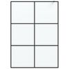vidaXL Parete Doccia Walk in 140x195 cm Vetro Smerigliato ESG