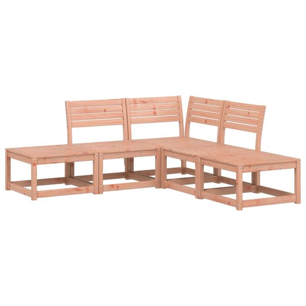 vidaXL Set Divani da Giardino 5 pz in Legno Massello di Douglas
