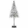 vidaXL Albero di Natale artificiale Bianco 86 x 86 x 210 cm