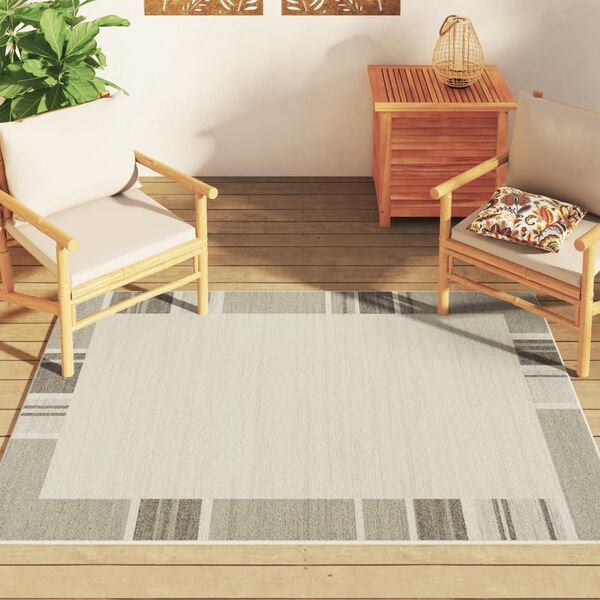 vidaXL Tappeto a Pelo Corto Multicolore 120x180 cm Interni/Esterni