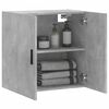 vidaXL Mobile a Parete Grigio Cemento 60x31x60 cm in Legno Multistrato