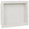 vidaXL Nicchia da Doccia in Bianco Opaco 41x51x10 cm