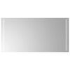 vidaXL Specchio da Bagno con Luci LED 80x40 cm