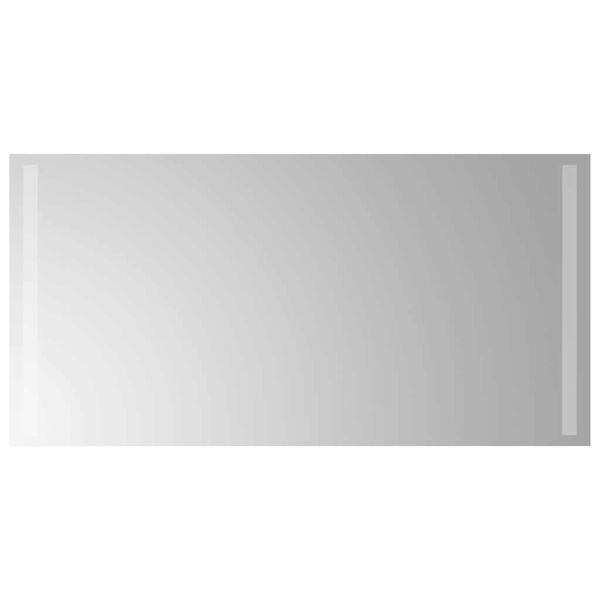 vidaXL Specchio da Bagno con Luci LED 80x40 cm