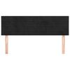 vidaXL Testiere 2 pz Nere 72x5x78/88 cm in Velluto