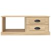 vidaXL Tavolino da Salotto Rovere Sonoma 90x50x35 cm Legno Multistrato