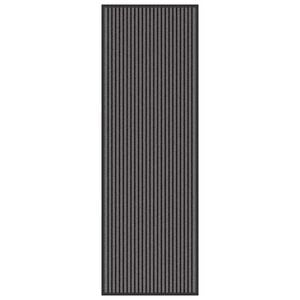 vidaXL Tappetino Nero 60 x 180 cm Polipropilene
