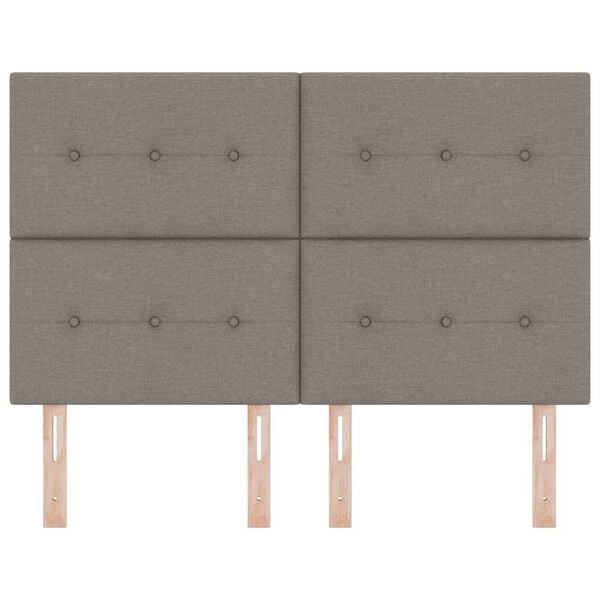 vidaXL Testiera con testiera Talpa 144 cm Pelle Sintetica