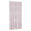 vidaXL Tenda Antimosche Grigio Argento e Rosa 90x200 cm in Ciniglia