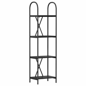 vidaXL Libreria 4 livelli 40 x 30 x 146 cm Legno ingegnerizzato