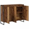 vidaXL Mobile laterale Legno vecchio 96,5 x 30 x 75 cm