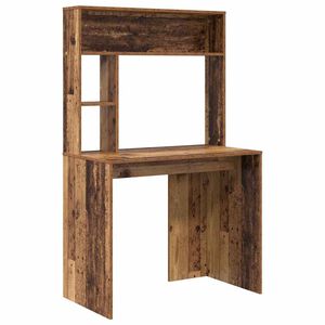 vidaXL Scrivania Legno vecchio 91 x 50 x 149 cm Legno ingegnerizzato