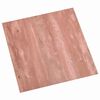 vidaXL Tavole per Pavimenti Rosso 5,11 m&sup2; 55 pz PVC