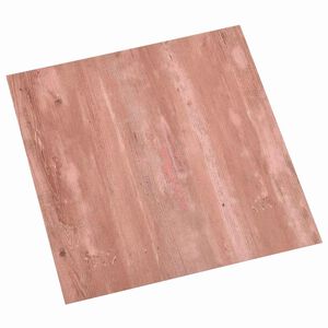 vidaXL Tavole per Pavimenti Rosso 5,11 m&sup2; 55 pz PVC