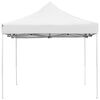 vidaXL Gazebo Professionale Pieghevole Alluminio 4,5x3 m Bianco