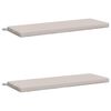 vidaXL Cuscini per Panchina a 2 Pezzi SOEST 2 pz 100% Poliestere