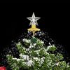 vidaXL Albero di Natale con Neve e Base a Ombrellone Verde 75 cm