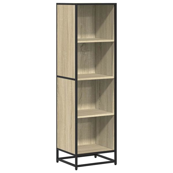 vidaXL Libreria Rovere Sonoma 40x35x139 cm in Legno Multistrato