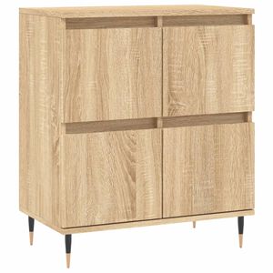 vidaXL Credenza Rovere Sonoma 60x35x70 cm in Legno Multistrato