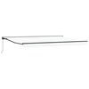 vidaXL Struttura della tenda Bianco 500 &times; 300 cm