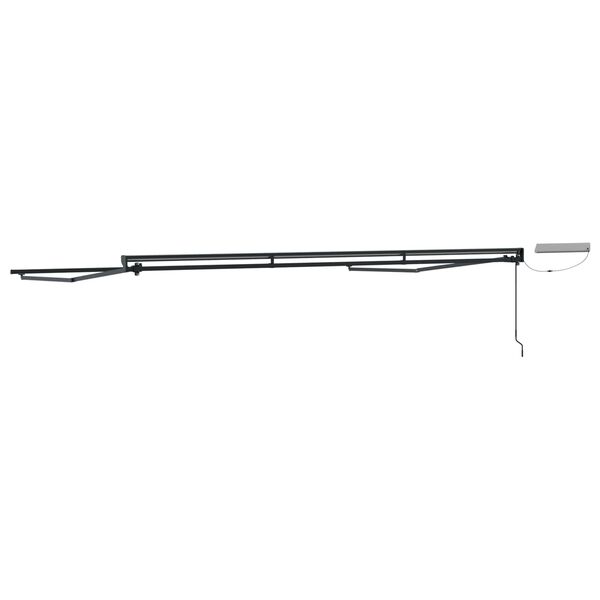 vidaXL Struttura della tenda elettrica retrattile Bianco 2,5 x 2 m