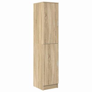 vidaXL Credenza Rovere Sonoma 35 x 39 x 168 cm