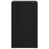 vidaXL Credenza Rovere Nero 40 x 33 x 70 cm Legno multistrato