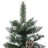 vidaXL Albero di Natale artificiale con 300 LED Verde 210 cm